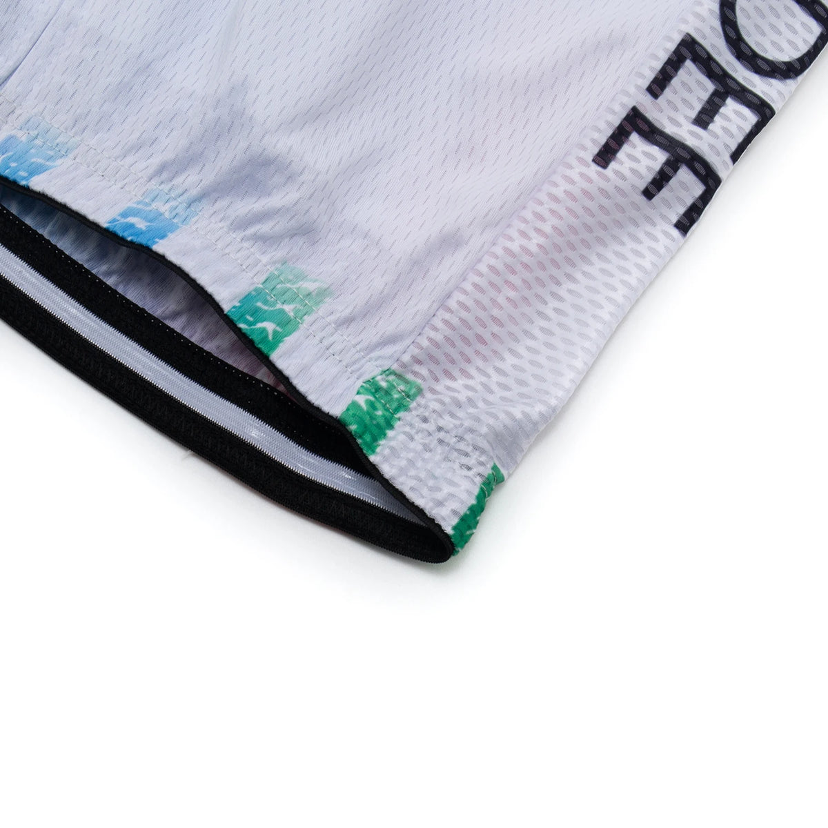 UAE Team-Inspired White Cycling Jersey & Shorts Set