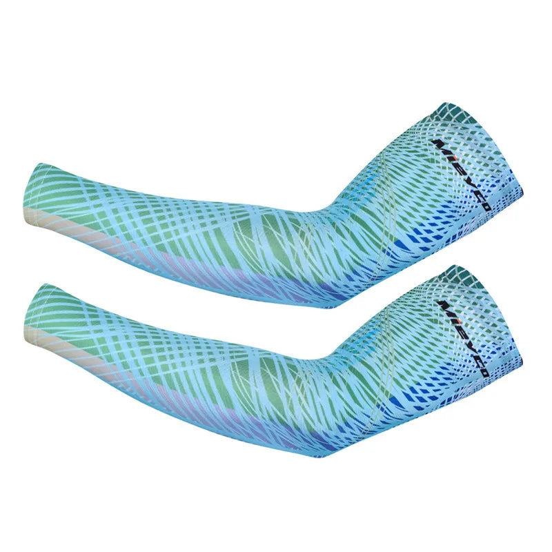 Quick-Dry UV-Protective Cycling Arm Sleeves