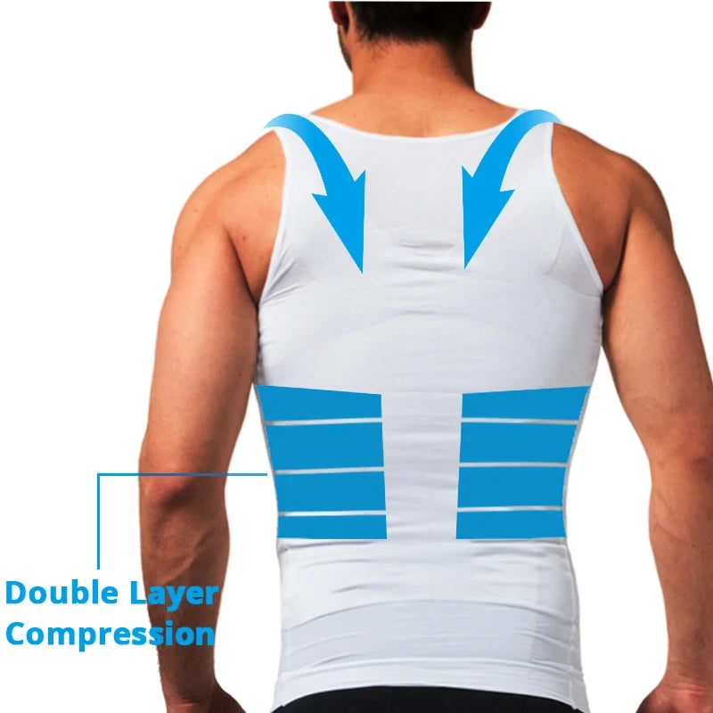 Men's Sleeveless Compression Training Top