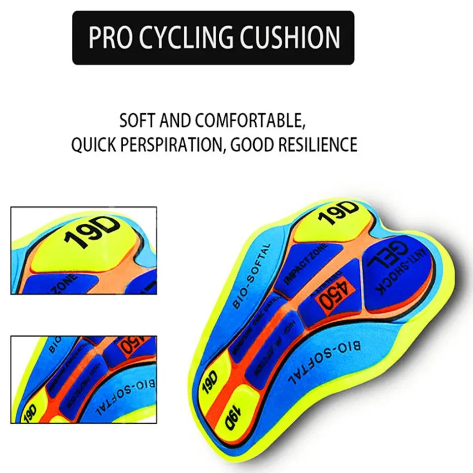 Men's Reflective Short-Sleeve Cycling Jersey