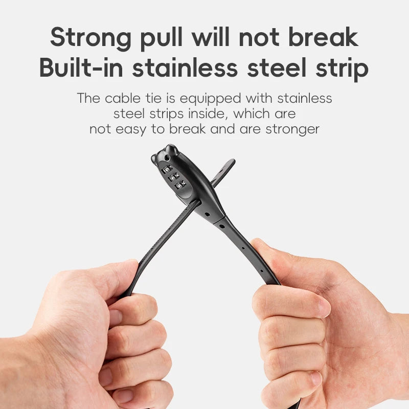 ROCKBROS Portable Bicycle Lock Cable
