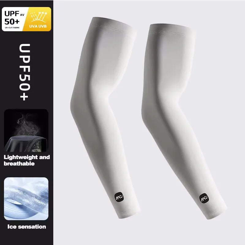Cooling UV-Protective Compression Arm Sleeves