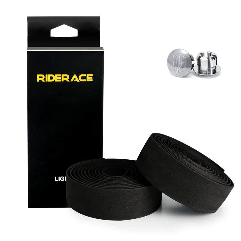 RIDERACE Bicycle Handlebar Tape Anti-slip EVA Breathable Cycling Damping Anti-Vibration Straps