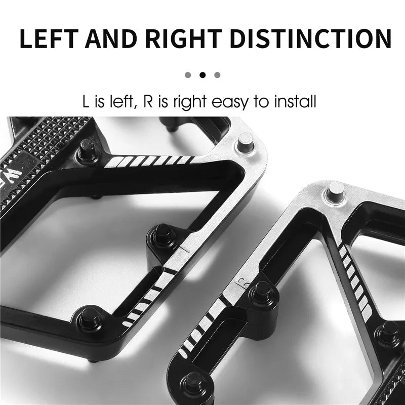 WEST BIKING Ultralight Aluminum Bicycle Pedals