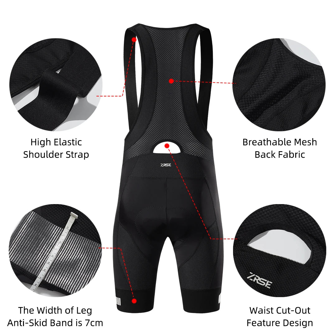 Cycling Padded Riding Bibs