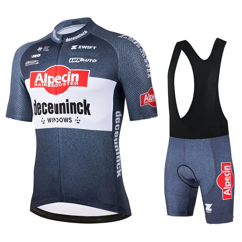 Alpecin Team-Inspired Men's Performance Cycling Kit