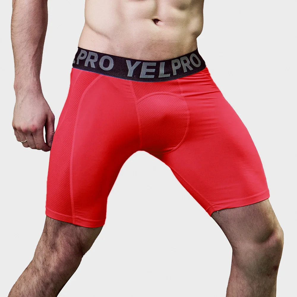 Men's Quick-Dry Compression Training Shorts