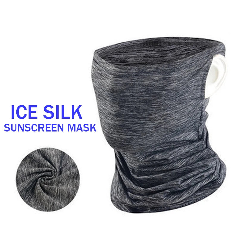 Cooling Breathable UV-Protective Cycling Face Cover