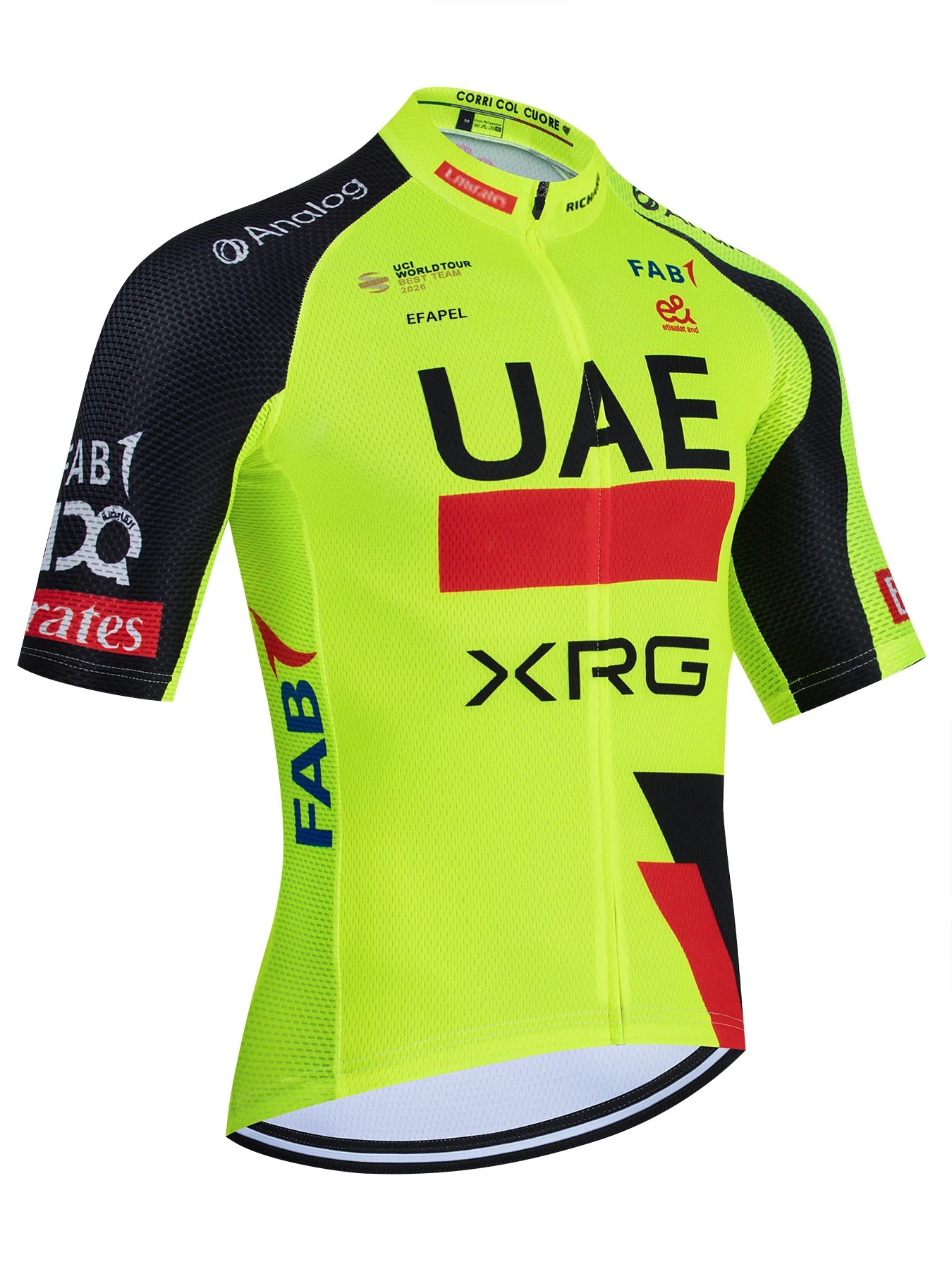 UAE Team-Inspired Cycling Jersey & Shorts Set