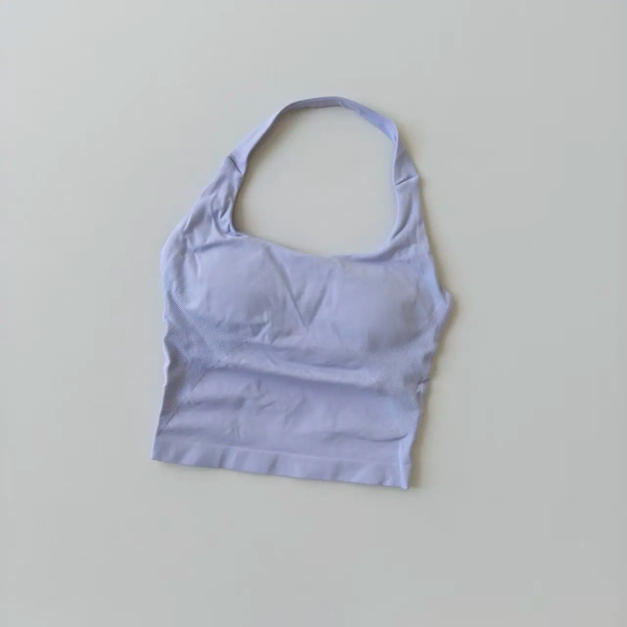 Seamless Cross-Back High-Support Sports Bra