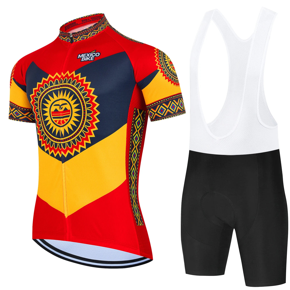 Pro Team-Inspired Cycling Jersey & Shorts Set