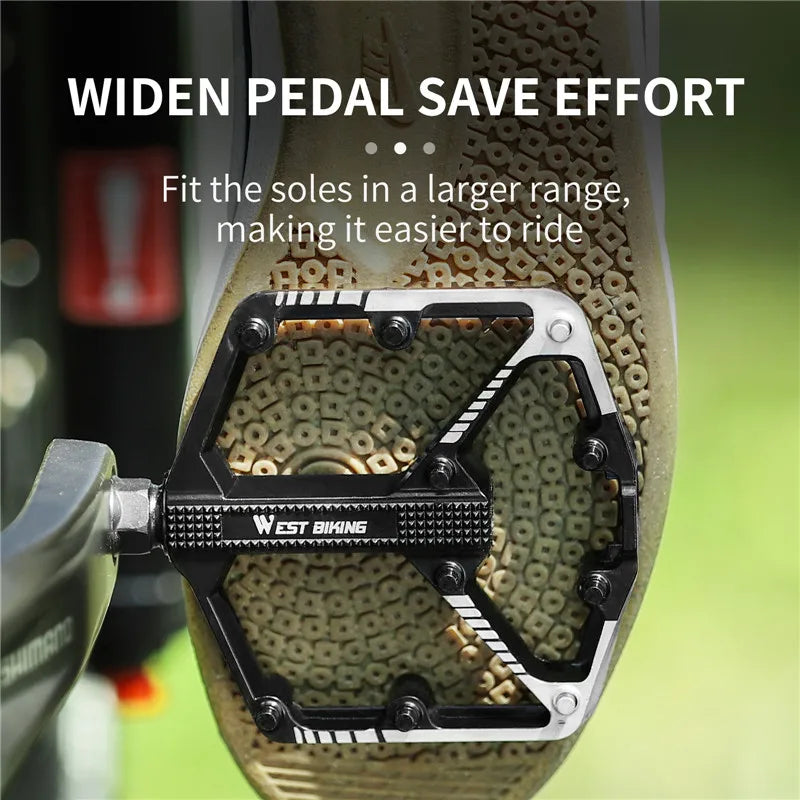 WEST BIKING Ultralight Aluminum Bicycle Pedals