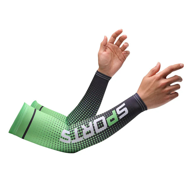 Breathable UV-Protective Cycling Arm Sleeves