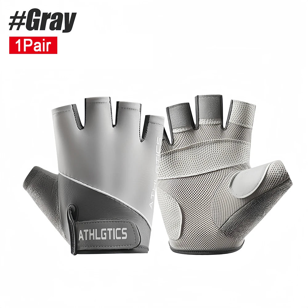 Breathable Fingerless Cycling Gloves for Training