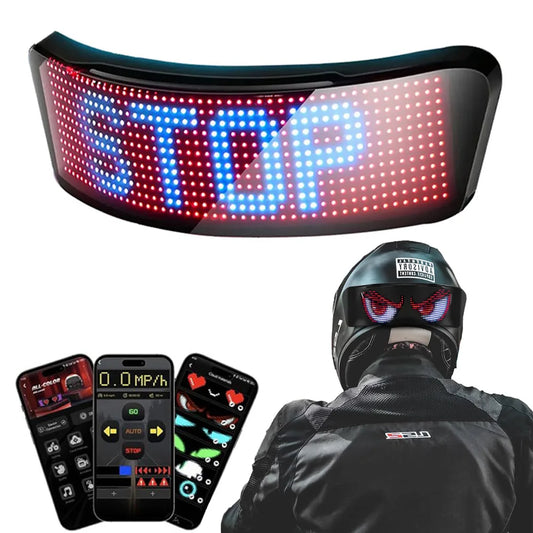 LED Motorcycle Helmet Warning Light
