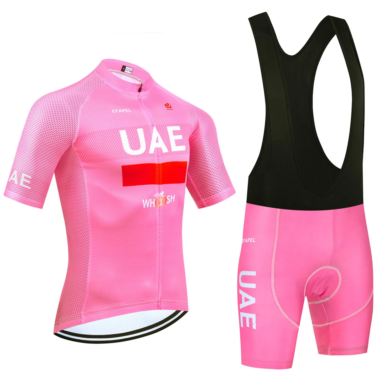 UAE Team-Inspired Cycling Jersey & Shorts Set
