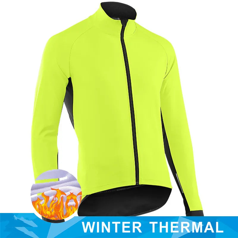 Thermal Fleece Cycling Long Sleeve Set