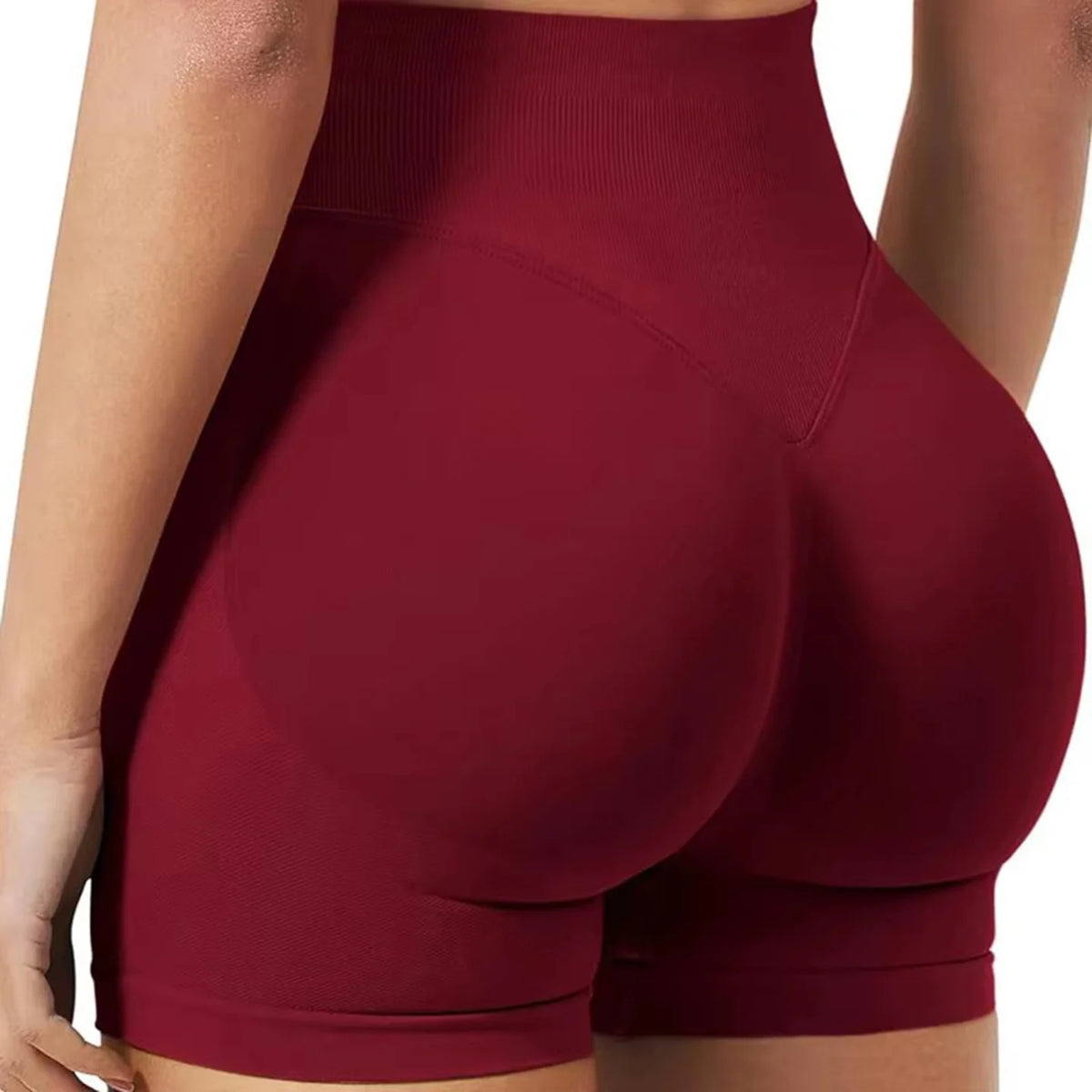 Women's Seamless High-Stretch Training Shorts