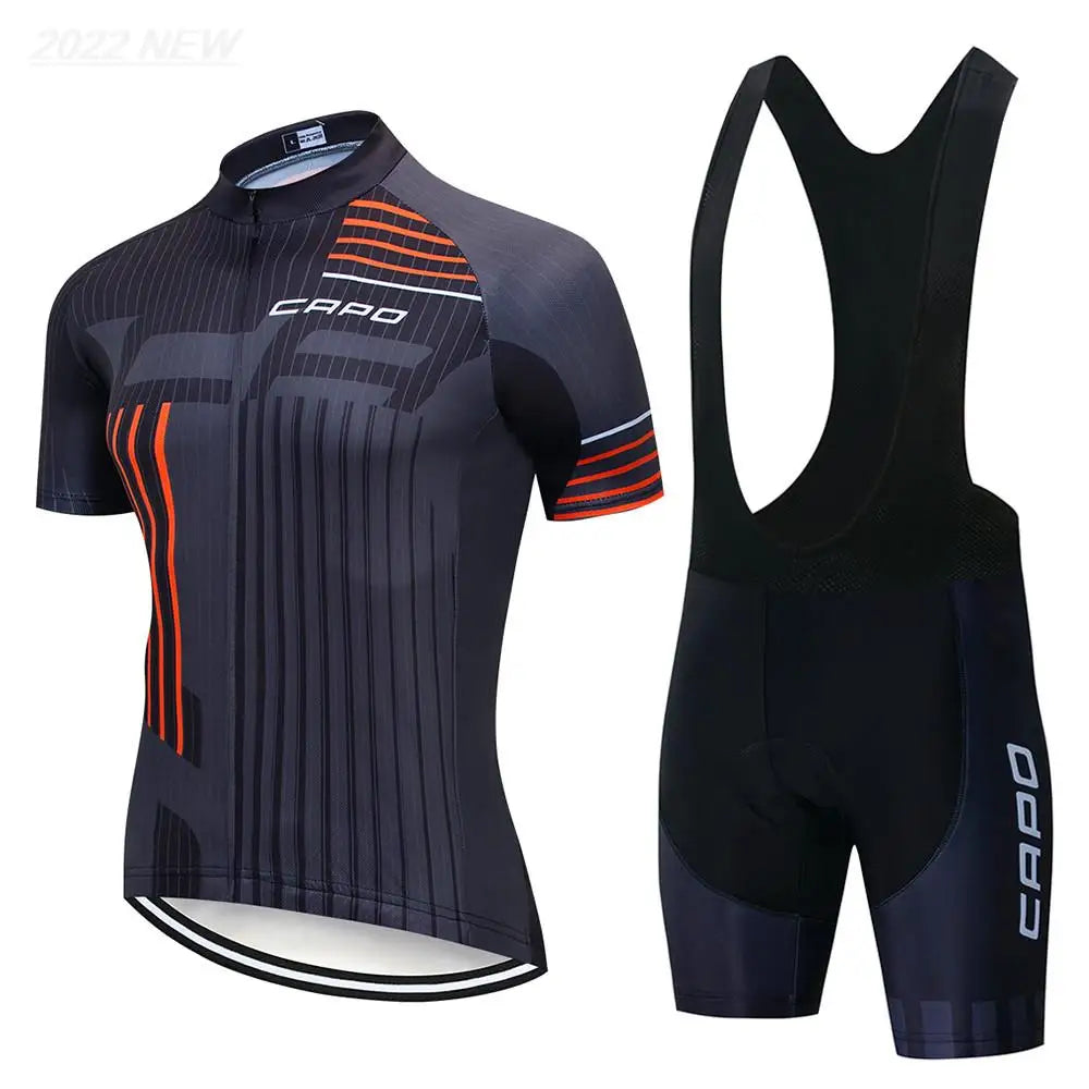 CAPO Team-Inspired Men's Summer Cycling Kit