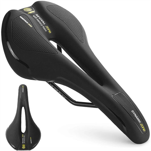 Hollow Gel-Padded Comfort Bicycle Saddle
