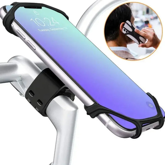 360° Silicone Bicycle Phone Mount