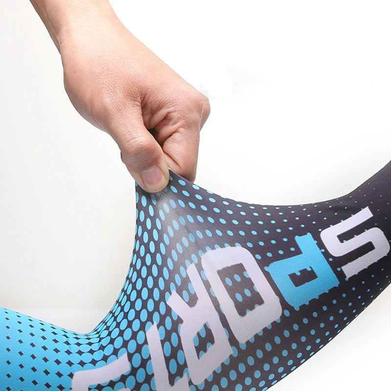 Breathable UV-Protective Cycling Arm Sleeves