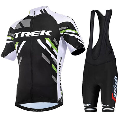 TREK Quick Dry Breathable Cycling Jersey Set