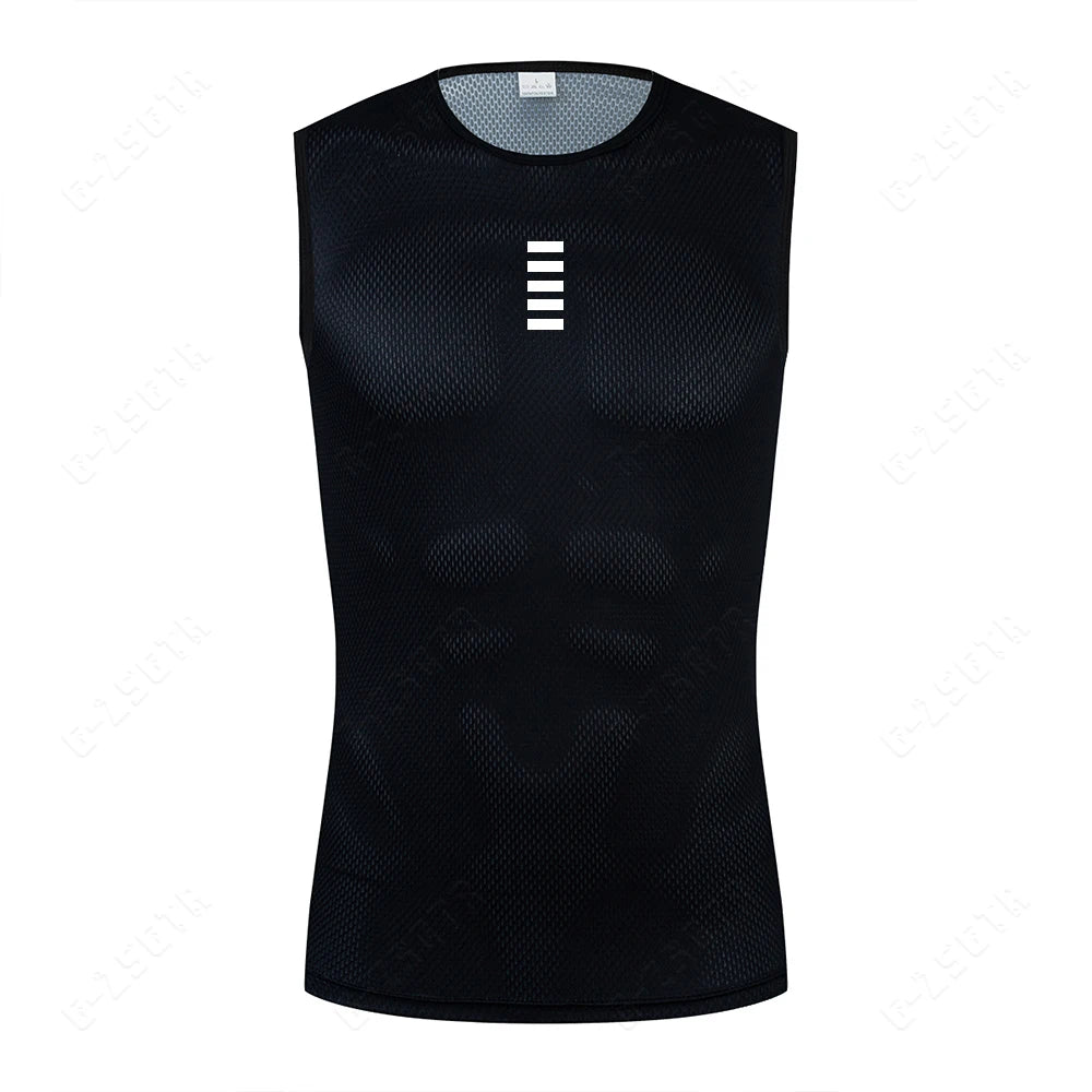 Reflective Quick-Dry Men's Cycling Base Layer
