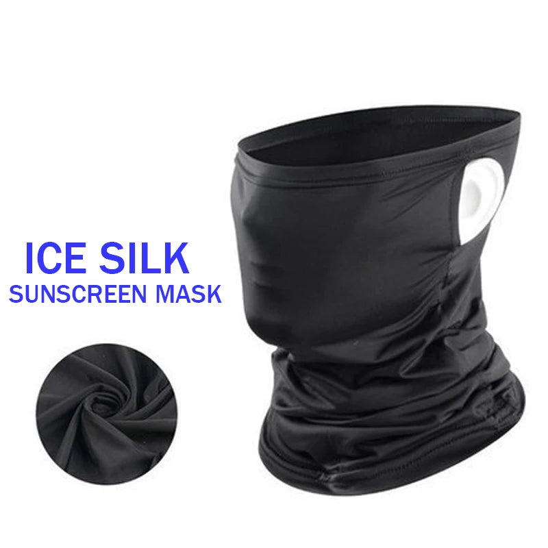 Cooling Breathable UV-Protective Cycling Face Cover