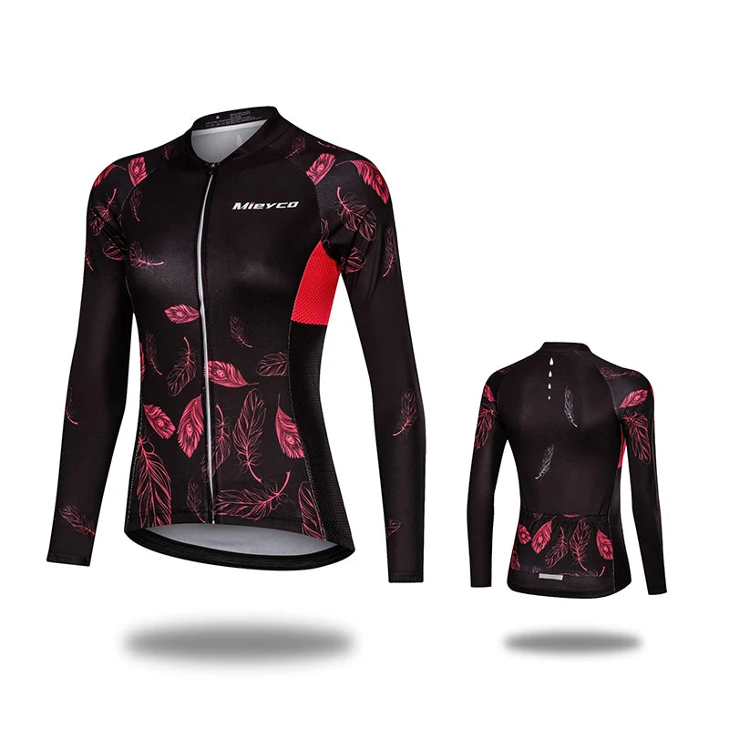 Women's Lightweight Long-Sleeve Cycling Jersey