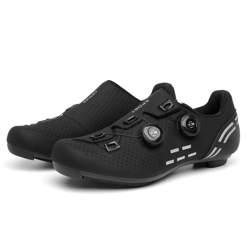 Carbon-Style MTB & Road SPD Cycling Shoes
