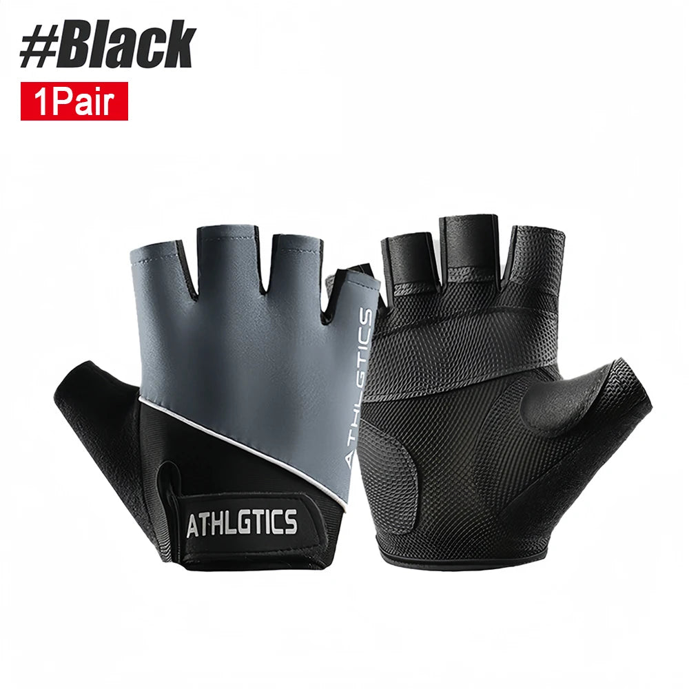 Breathable Fingerless Cycling Gloves for Training