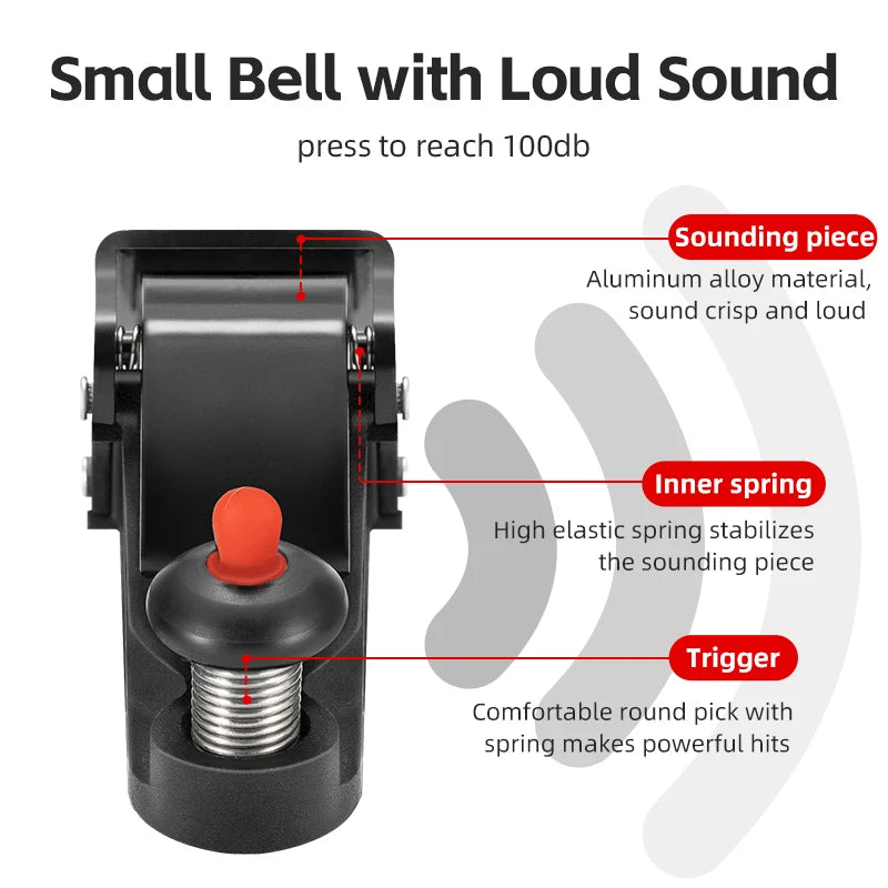 ROCKBROS Stainless Steel Bicycle Bell