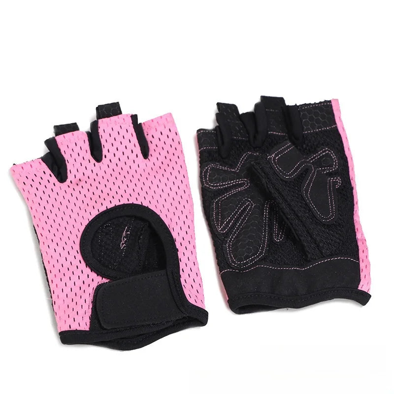 Breathable Anti-Slip Fingerless Cycling Gloves