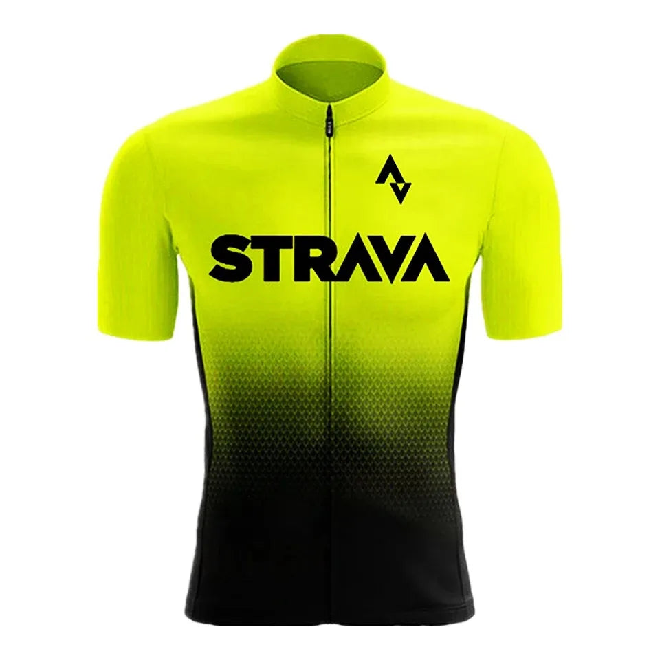 Men's Reflective Short-Sleeve Cycling Jersey