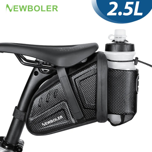 Waterproof Bicycle Saddle & Bottle Bag