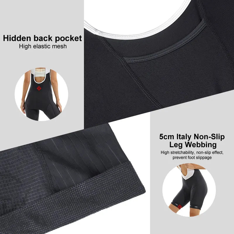 X-TIGER 6-Hour Padded Women's Cycling Bib Shorts