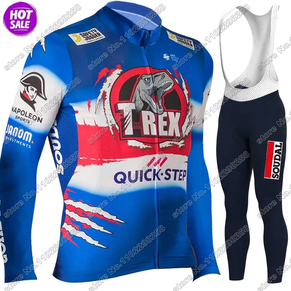 Maillot Soudal Quick Step Long Sleeve Suit