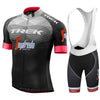 TREK Quick Dry Breathable Cycling Jersey Set