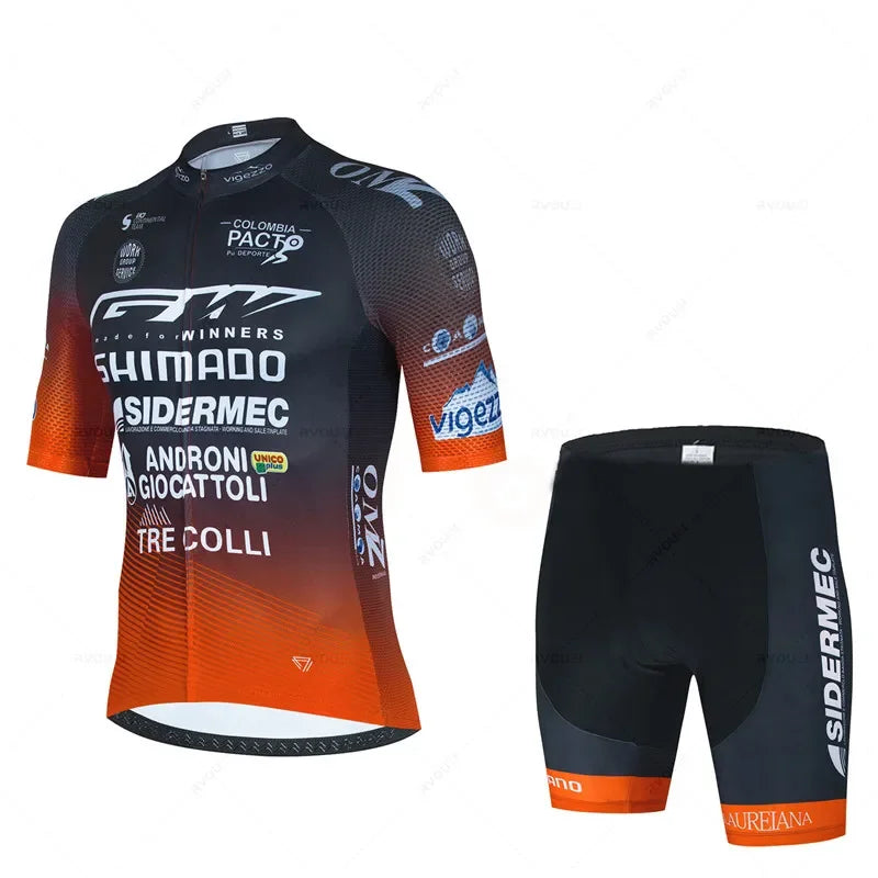 Men's 19D Padded Cycling Jersey & Bib Set