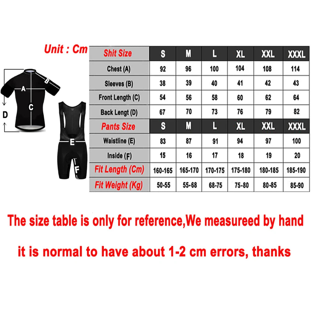 UAE Team-Inspired White Cycling Jersey & Shorts Set