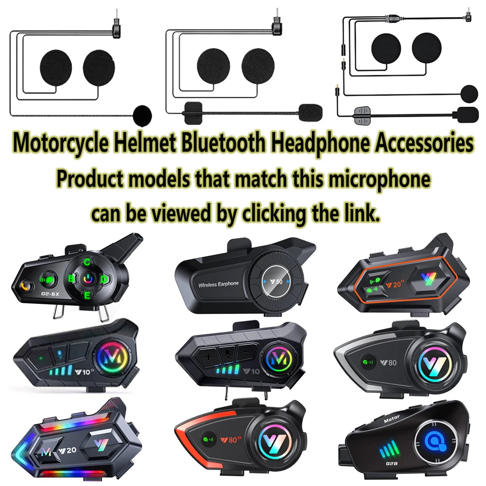 Universal Motorcycle Helmet Bluetooth Intercom
