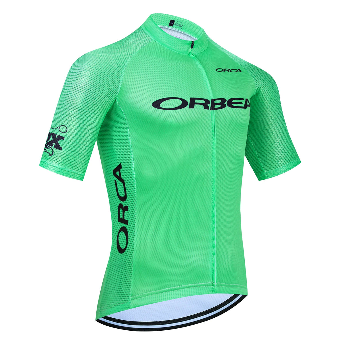 Green Pro Team-Inspired Cycling Jersey & Bib Shorts Set