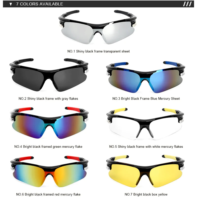 RIDERACE Road & MTB Cycling Sunglasses