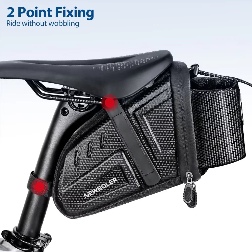 Waterproof Bicycle Saddle & Bottle Bag