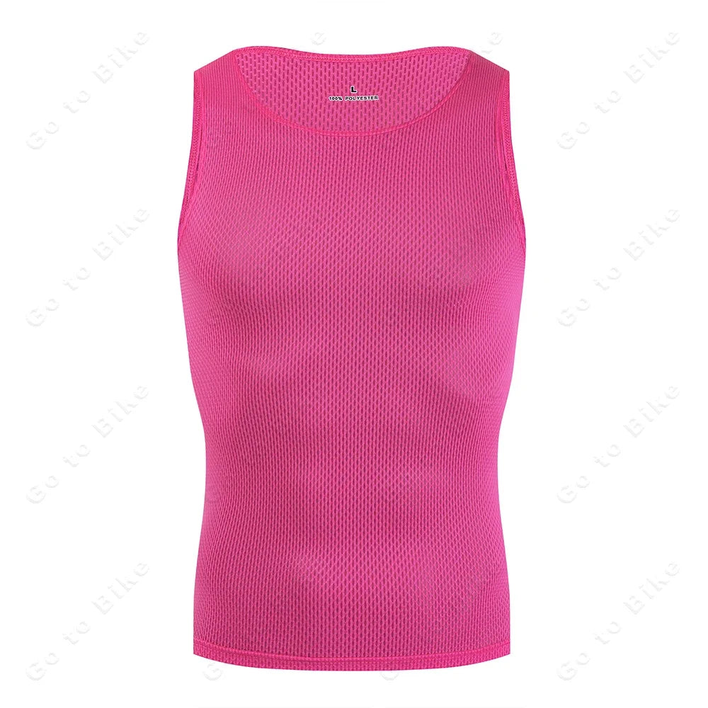 Quick-Dry Sleeveless Cycling Base Layer