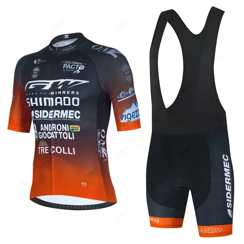 Men's 19D Padded Cycling Jersey & Bib Set