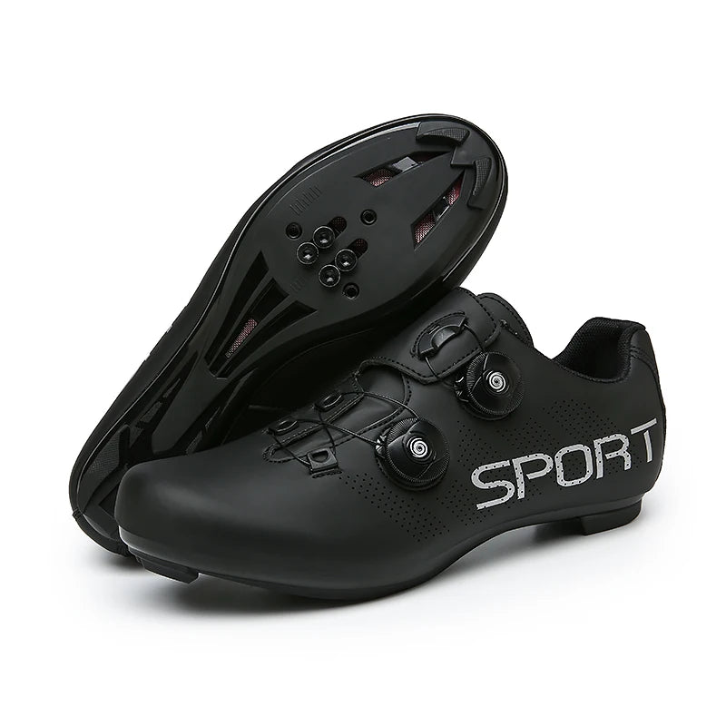 Carbon-Style MTB & Road SPD Cycling Shoes