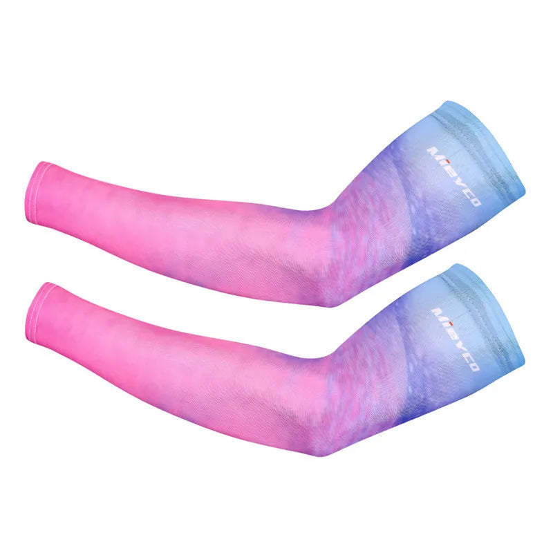 Quick-Dry UV-Protective Cycling Arm Sleeves