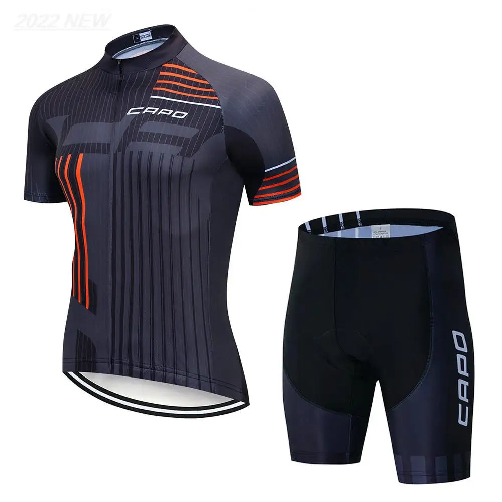 CAPO Team-Inspired Men's Summer Cycling Kit